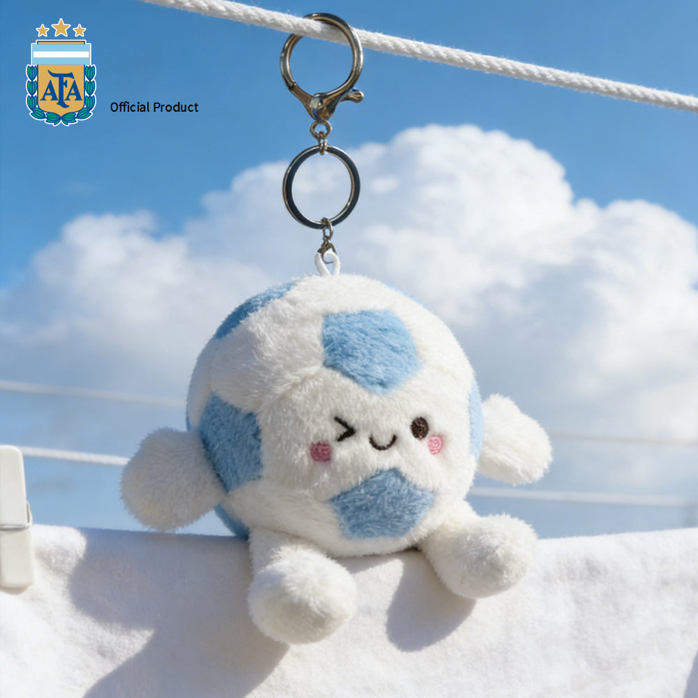 Argentina AFA Plush Football Charm